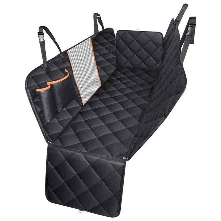 Pet Haven Waterproof Dog Seat Hammock With Mesh Window For Backseat