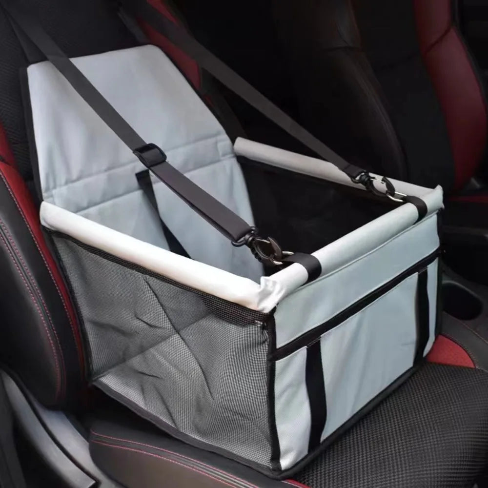 Pet Travel Companion: Waterproof, Collapsible Car Seat Travel Bag For Pets