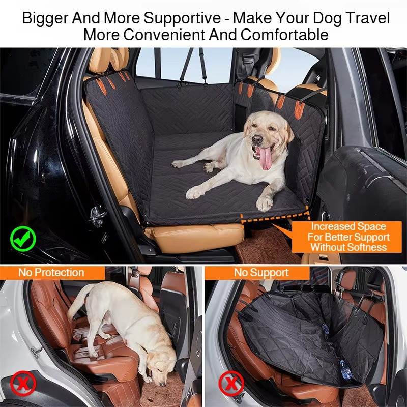 Pet Travel Solutions Waterproof Seat Protector With Backseat Extender