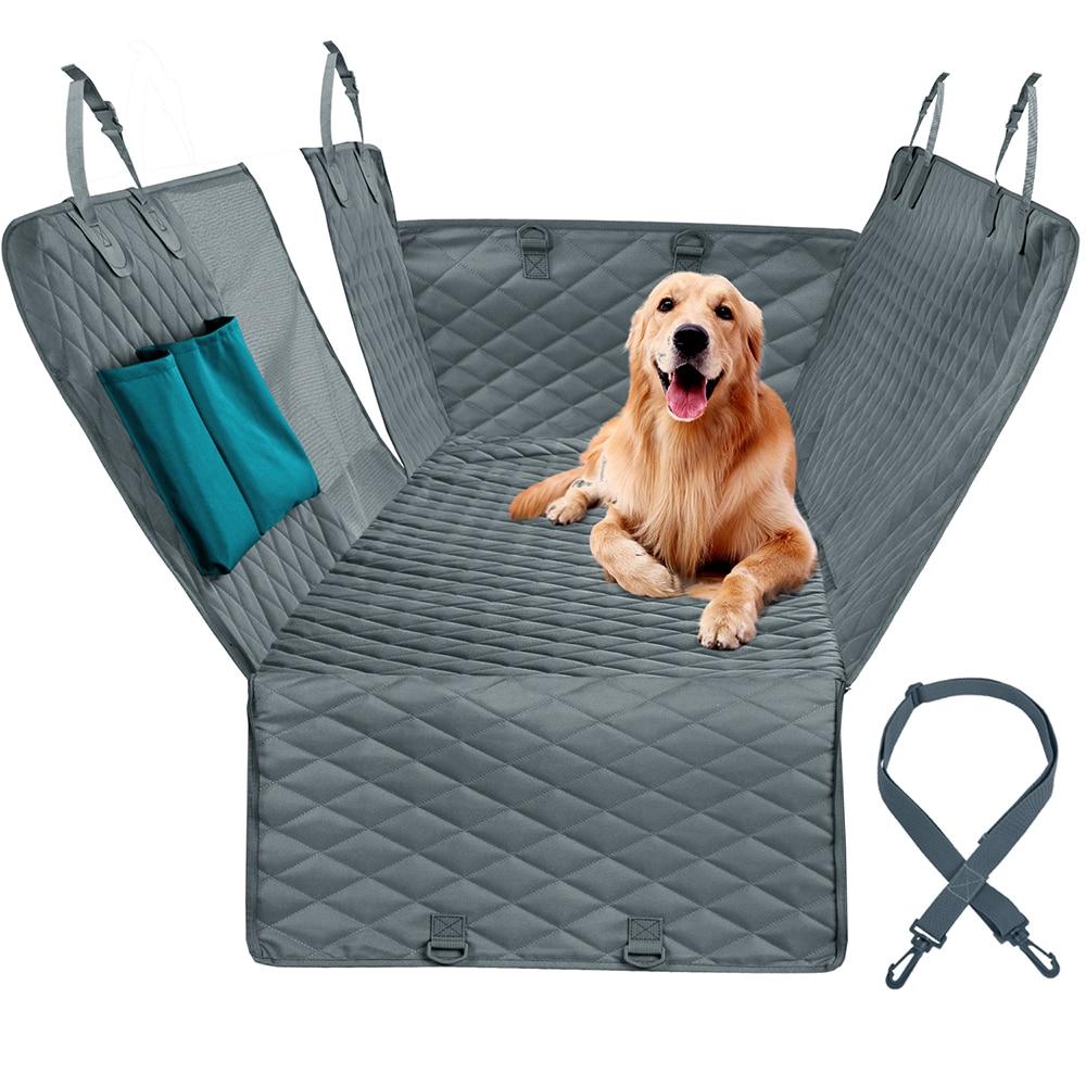 Pet Travel Dog Seat Cover With Clips And Mesh Center Eco Design