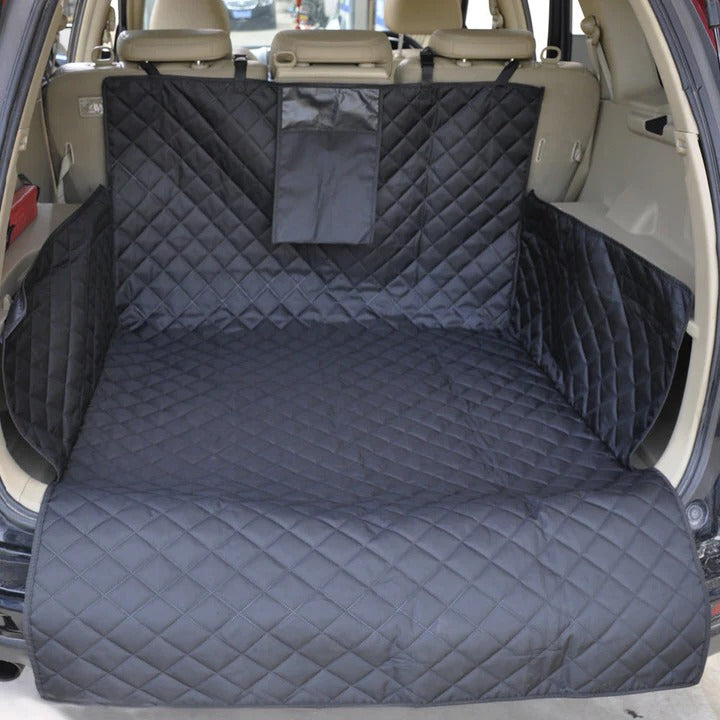 Pet Travel Water Resistant Dog Trunk Seat Cover For SUVs, Easy Install, Vehicle Protection