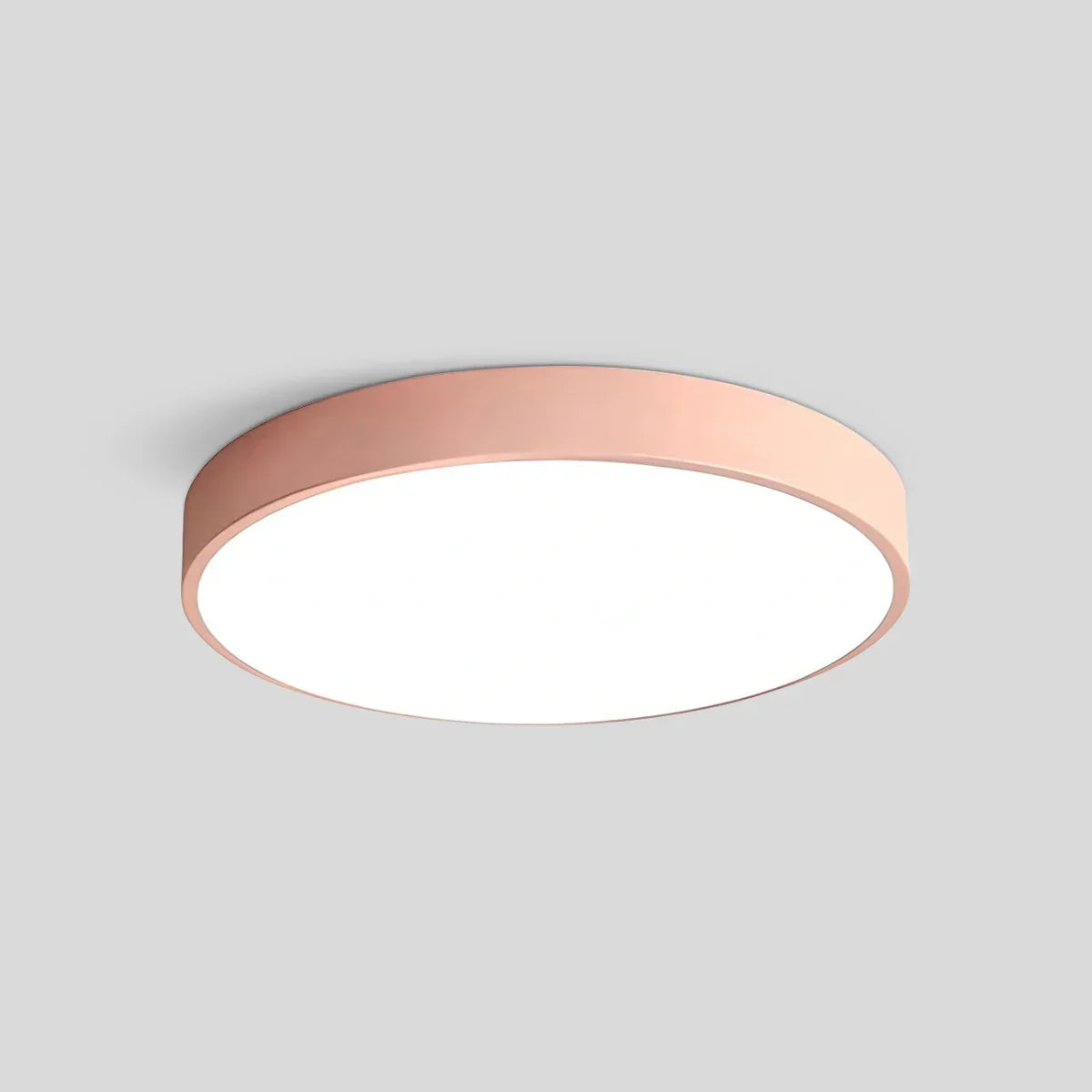 LED Macaron Ceiling Light Minimalist Circular Fixture For Modern Interiors