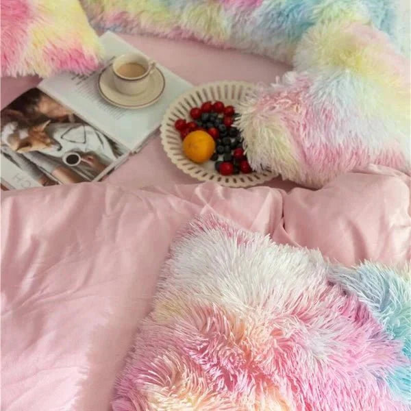 Velvet Plush Duvet Cover Bundle For All Seasons Cozy Comfort