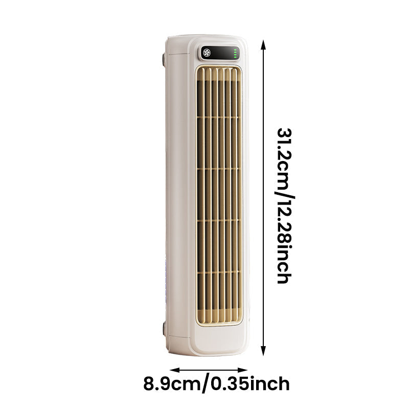 Rechargeable Cordless Mini Air Conditioner With Rapid Cooling For Desk Or Nightstand