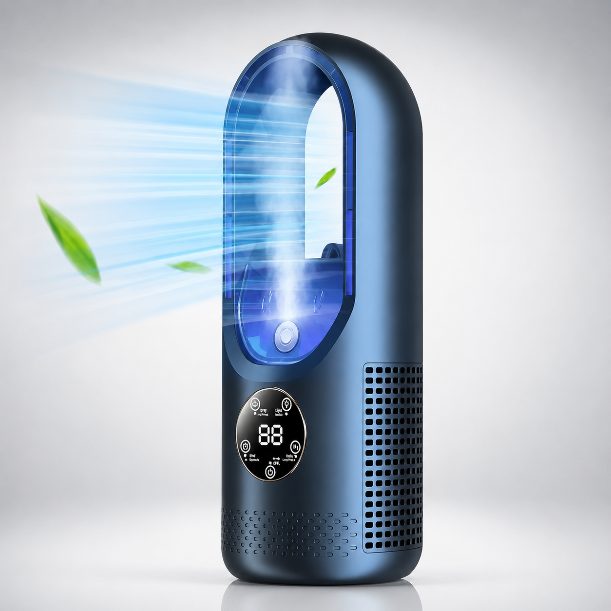 Energy Efficient Compact Portable Air Conditioner With Bladeless Design For Small Spaces