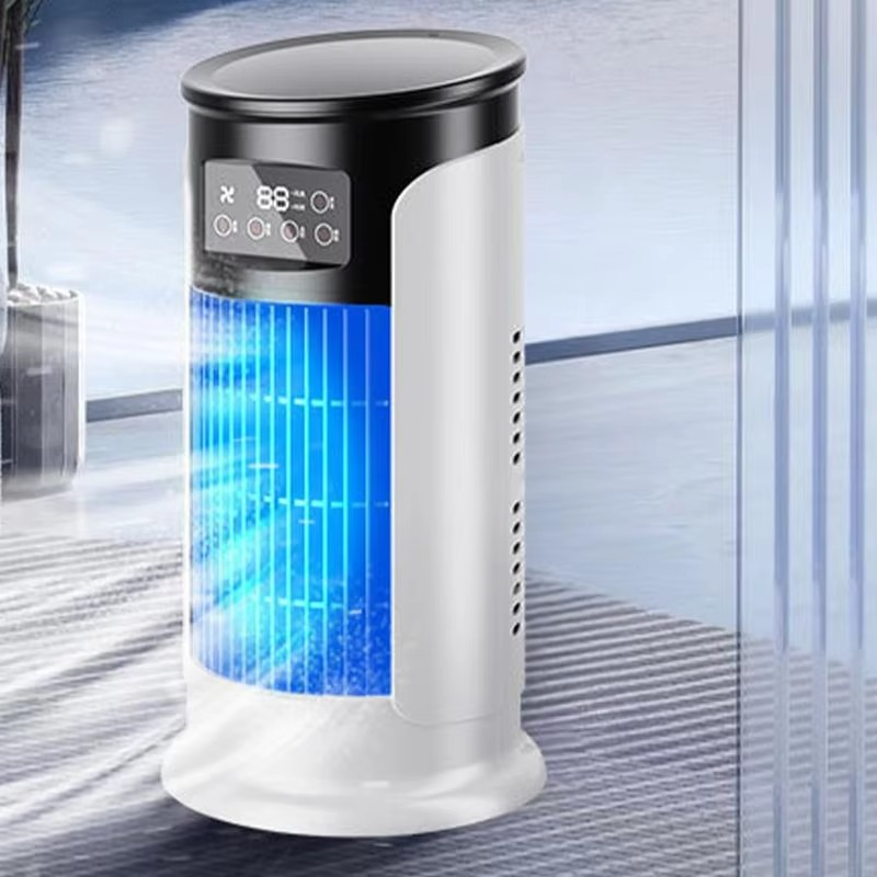 Portable Air Conditioner With Timer And Whisper-Quiet Compact Evaporative Cooler
