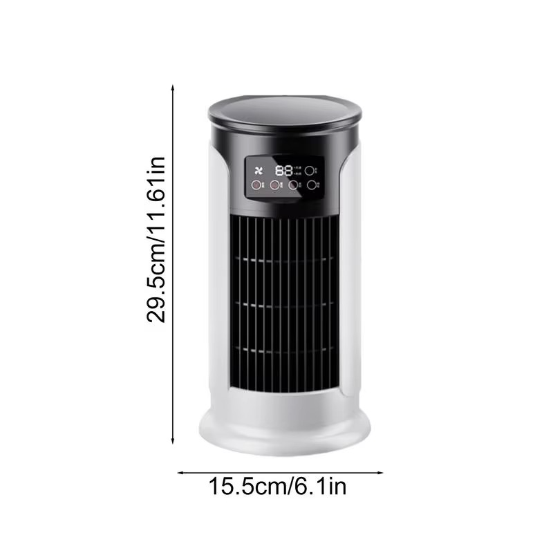Portable Air Conditioner With Timer And Whisper-Quiet Compact Evaporative Cooler