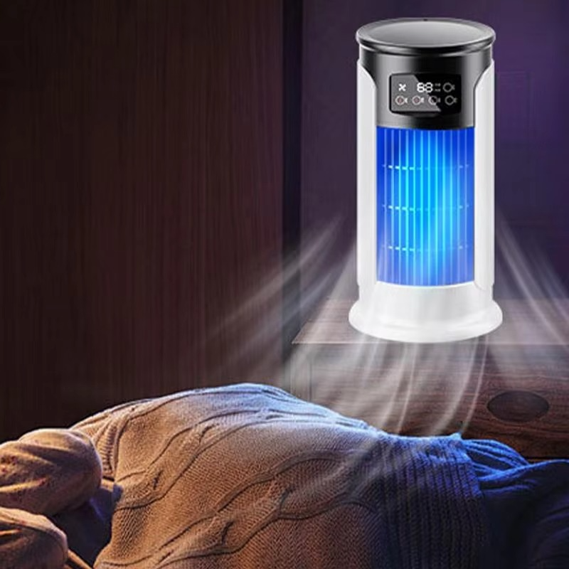 Portable Air Conditioner With Timer And Whisper-Quiet Compact Evaporative Cooler