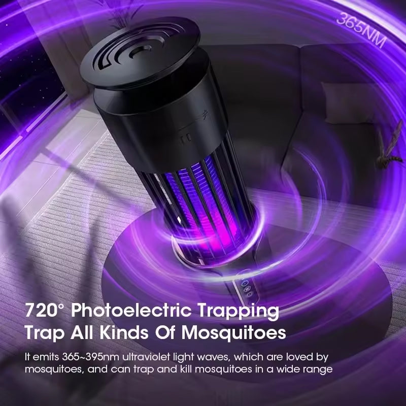 Mobile Bug Zapper For Indoor And Outdoor Mosquito Care USB Rechargeable