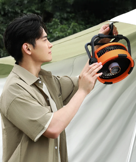 Riley Compact LED Light Camping Fan 20,000mAh Power Bank