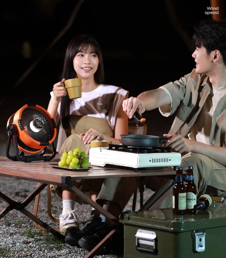 Riley Compact LED Light Camping Fan 20,000mAh Power Bank
