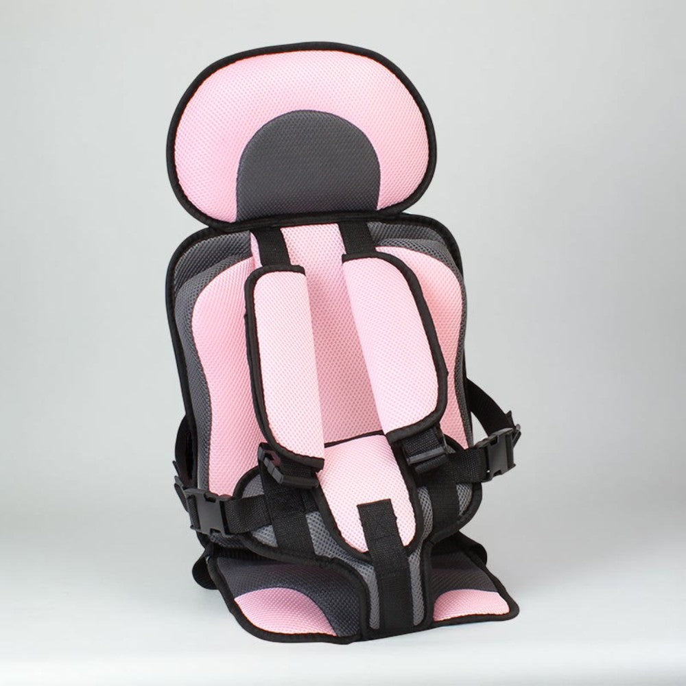 Kids Travel Booster Seat With Adjustable Harness For Safe Rides