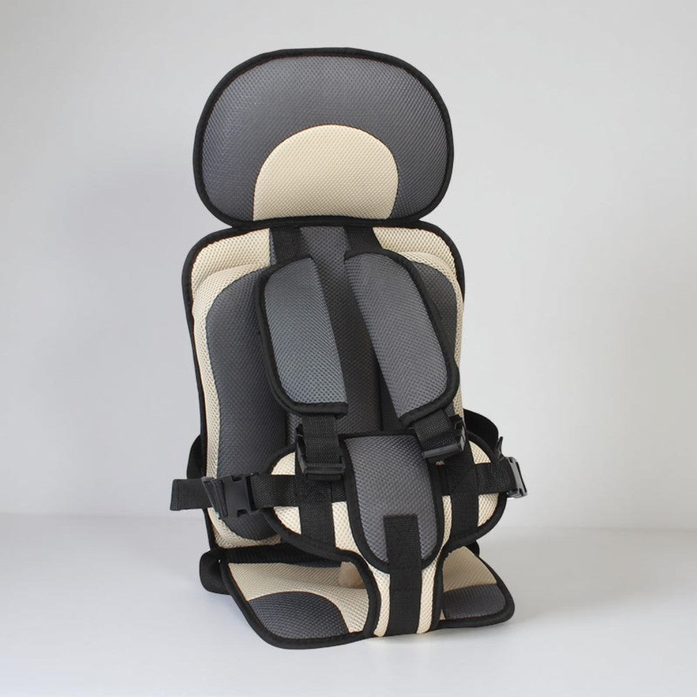 Kids Travel Booster Seat With Adjustable Harness For Safe Rides