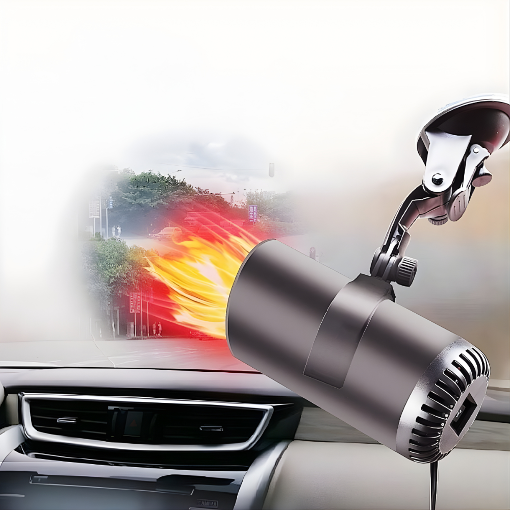Portable 12V Defroster And Heater For Cars, Compact All Season Comfort