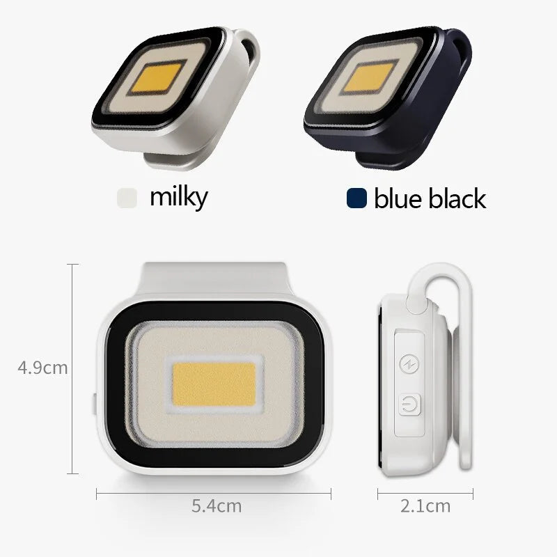 LED Clip-On Camping Lantern Waterproof For Outdoor Adventures