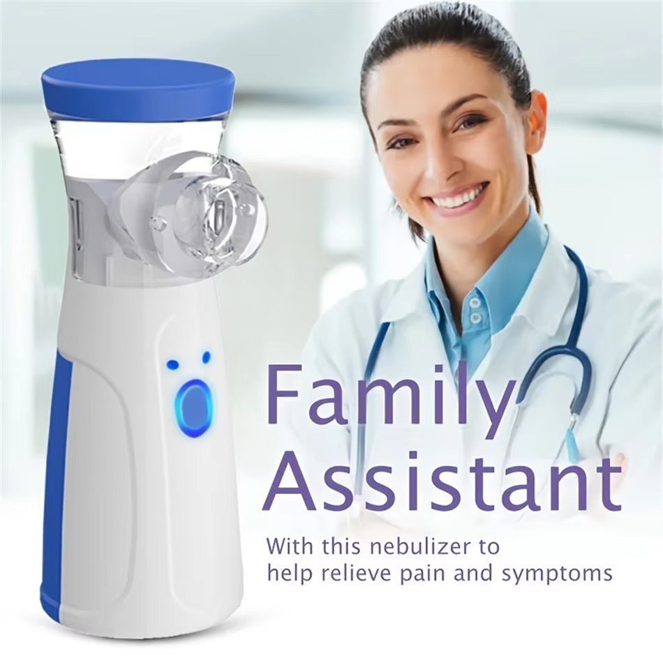 Portable Nebulizer For Easy Breathing On The Go Ultra Quiet