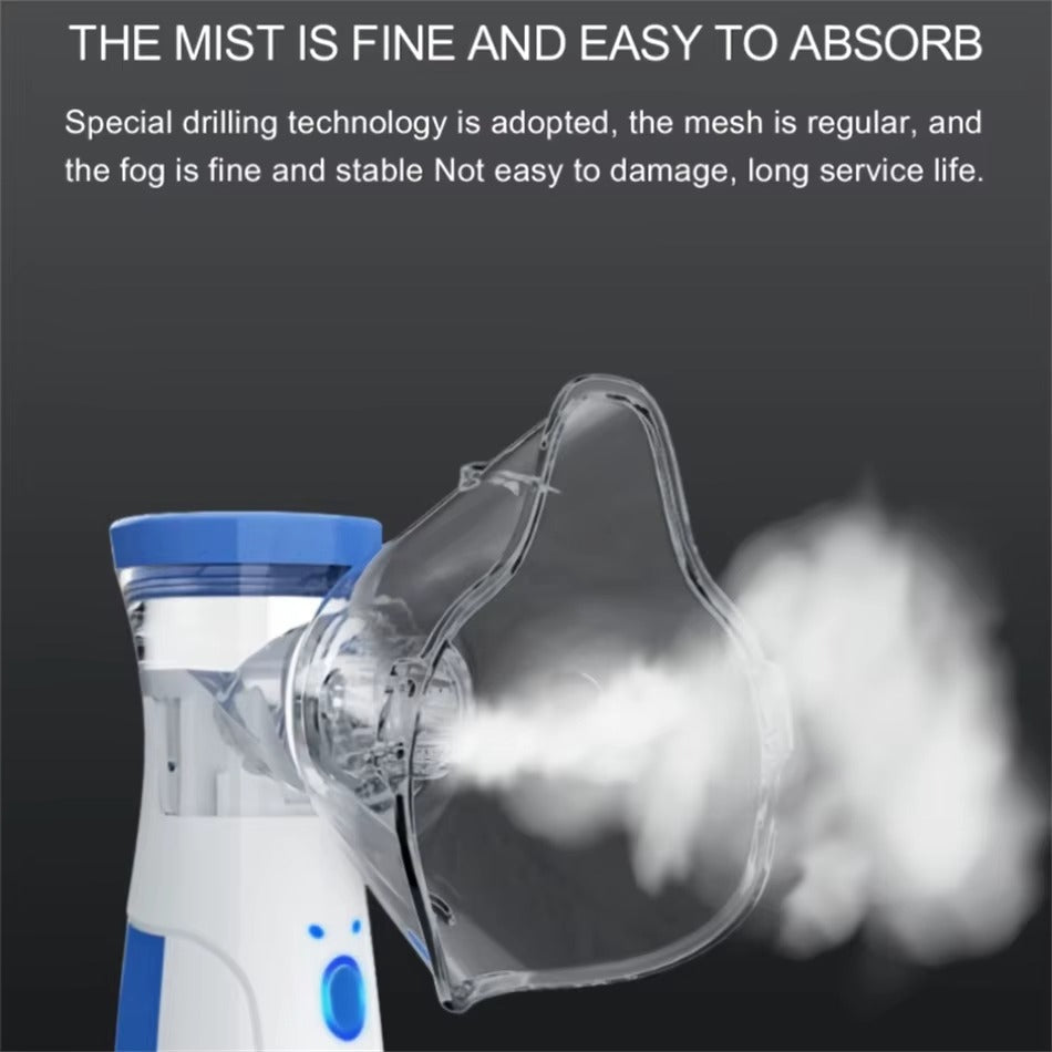 Portable Nebulizer For Easy Breathing On The Go Ultra Quiet