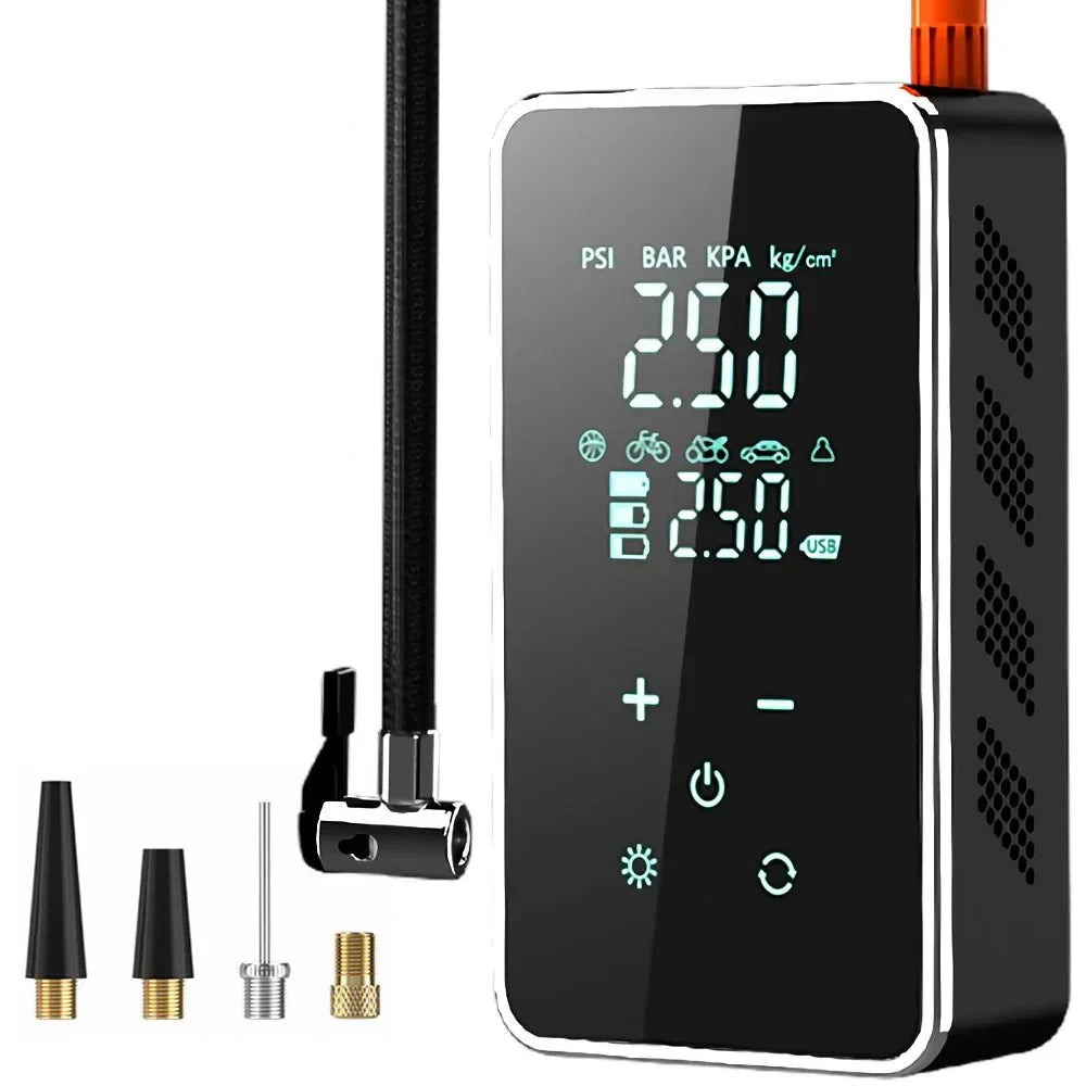 Portair Wireless Touchscreen Portable Air Pump 150 PSI On-The-Go Inflation