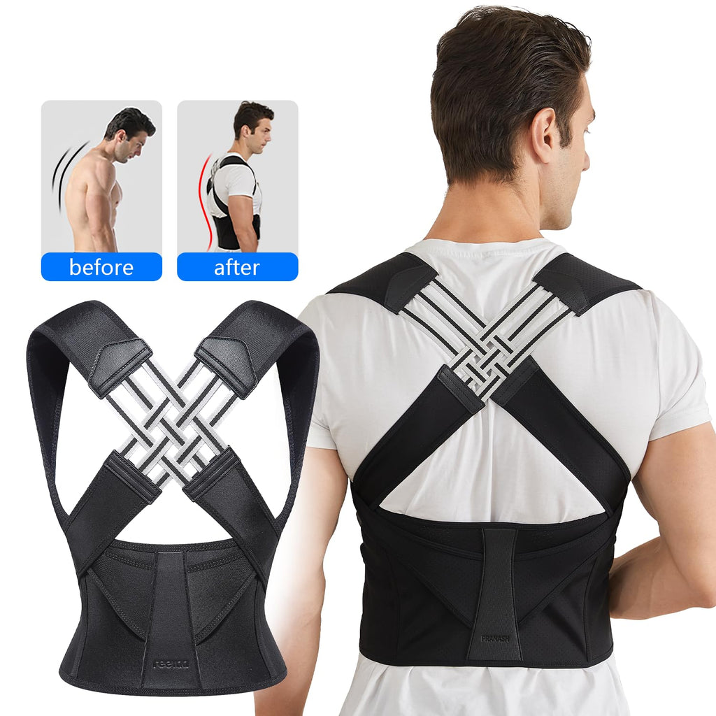 Posture Perfect Breathable Back Support Brace For Everyday Comfort