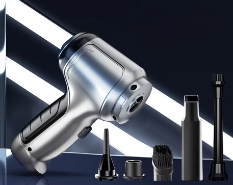 PowerClean Car Vacuum Cordless With 95,000 Pa Suction Power And Lightweight Build