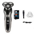 Precision Grooming Waterproof Electric Shaver For Men With Rechargeable Battery