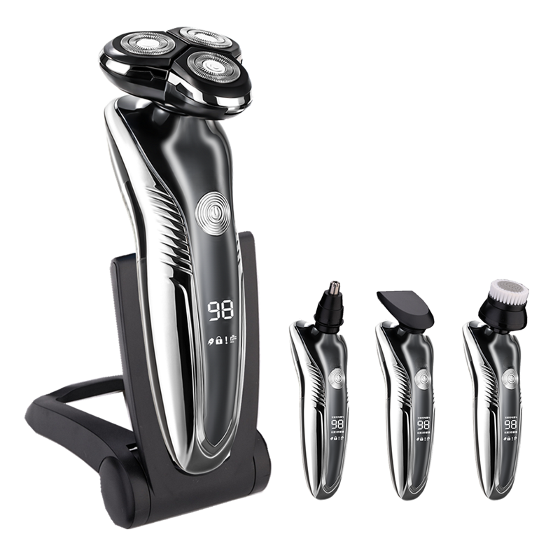 Precision Grooming Waterproof Electric Shaver For Men With Rechargeable Battery