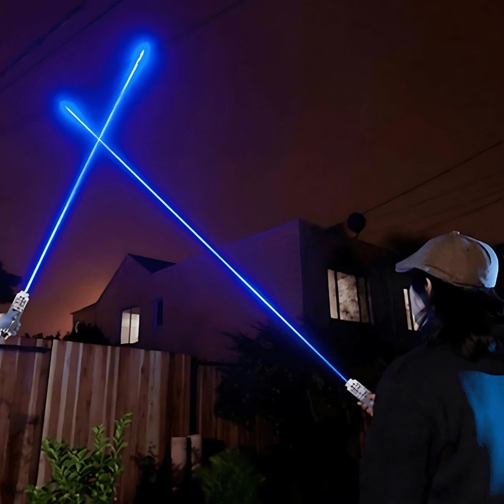 Precision Laser Long-Range Blue Beam Pointer For Outdoor Presentations