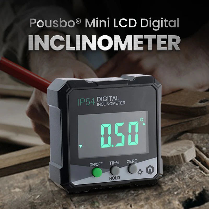 Precision Level Laser Tool With LCD Display And Magnetic Base For Accurate Angles