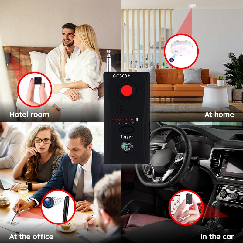 Privacy Guardian RF Bug Detector For Hidden Cameras
