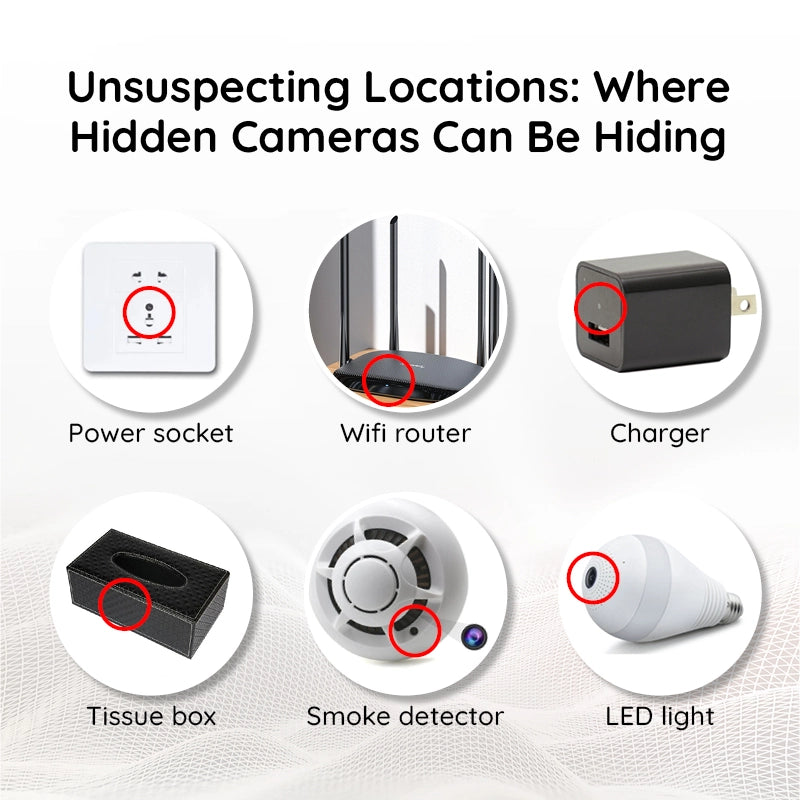 Privacy Guardian RF Bug Detector For Hidden Cameras