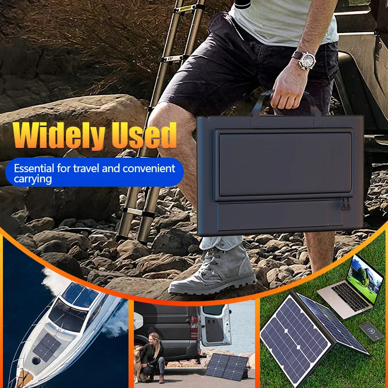 ProCharge Solar Panel Foldable With MPPT And USB-C Charging For Outdoor Power
