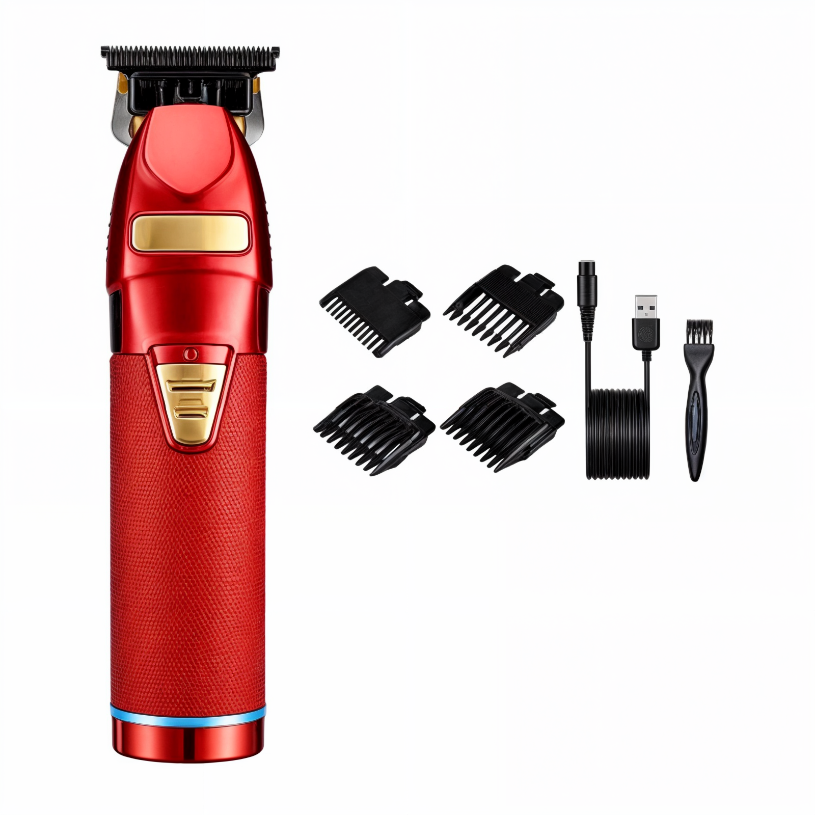 Professional Hair Clipper For Precise Home Grooming With Adjustable Guards