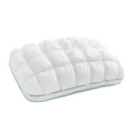 Puff Pillow Ergonomic Neck Support For Comfort And Plush Design
