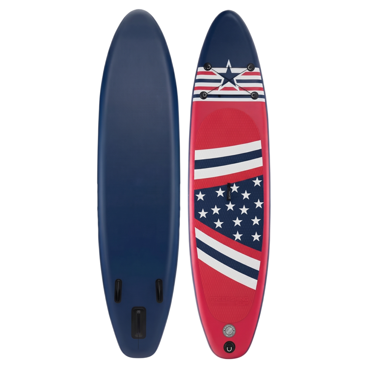 PuffoSUP Inflatable Stand Up Paddle Board With Easy Setup And Stable Ride