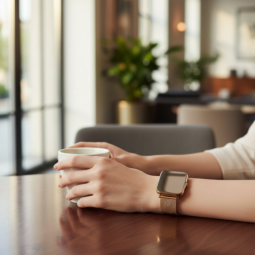 Pulse Series Women's Touchscreen Smartwatch With Health Tracking For Active Lifestyles