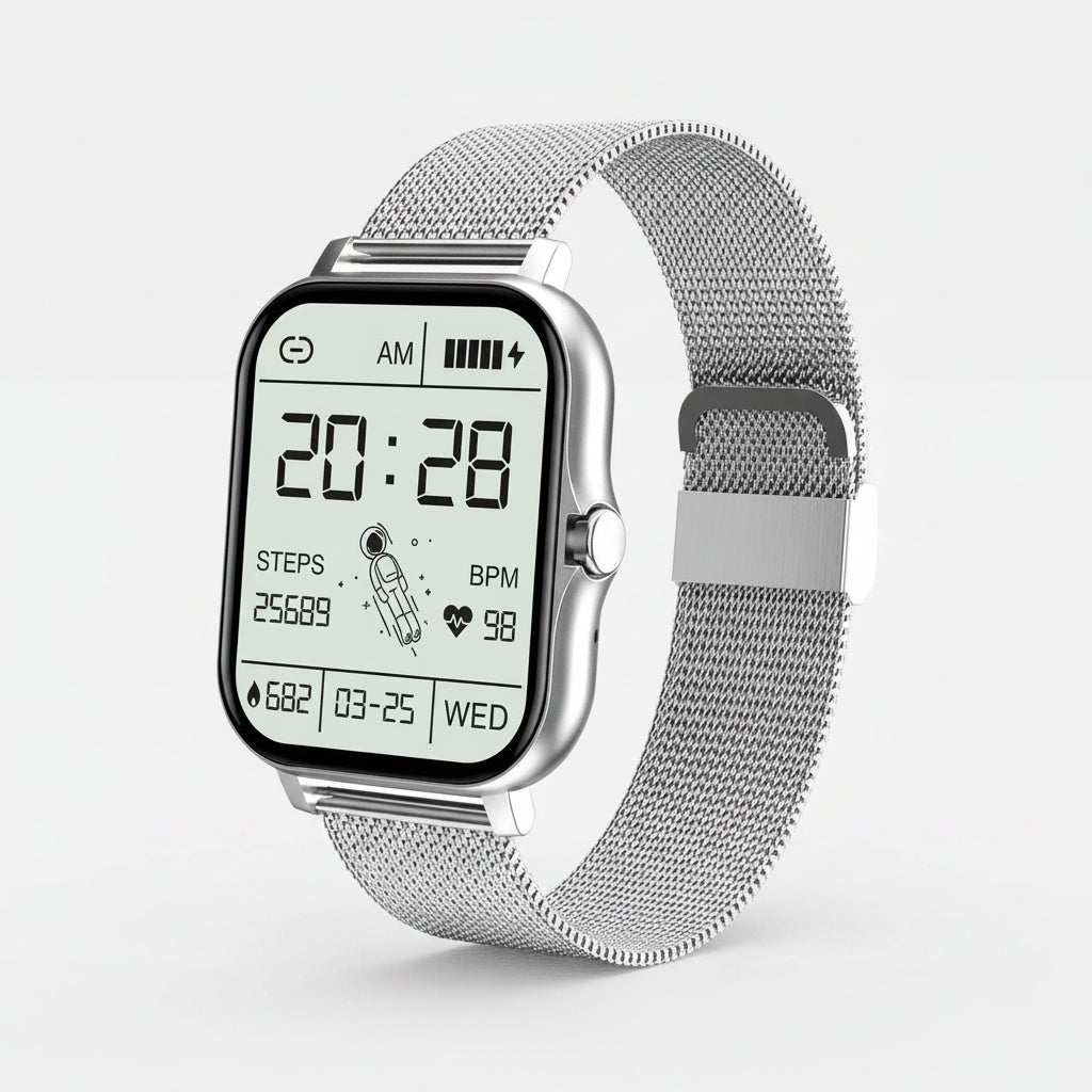 Pulse Series Women's Touchscreen Smartwatch With Health Tracking For Active Lifestyles