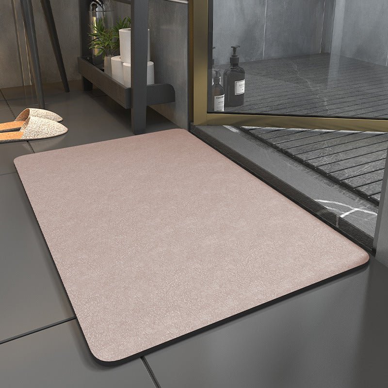 Moisture-Absorbing Bath Mat With Anti-Slip Surface For Everyday Use