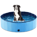 QuickDip Summer Collapsible Dog Pool With Easy Setup For Small And Medium Dogs