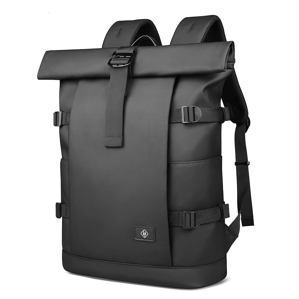 ROLLTRAIL Expandable Rolltop, 17-In Laptop Backpack With Waterproof Design And Anti-Theft