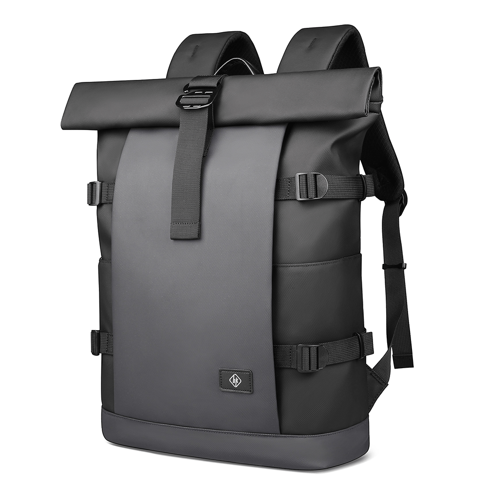 ROLLTRAIL Expandable Rolltop, 17-In Laptop Backpack With Waterproof Design And Anti-Theft