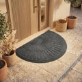 Semi-Circular Textured Doormat -  Wiping Muddy Shoes - Ormexis