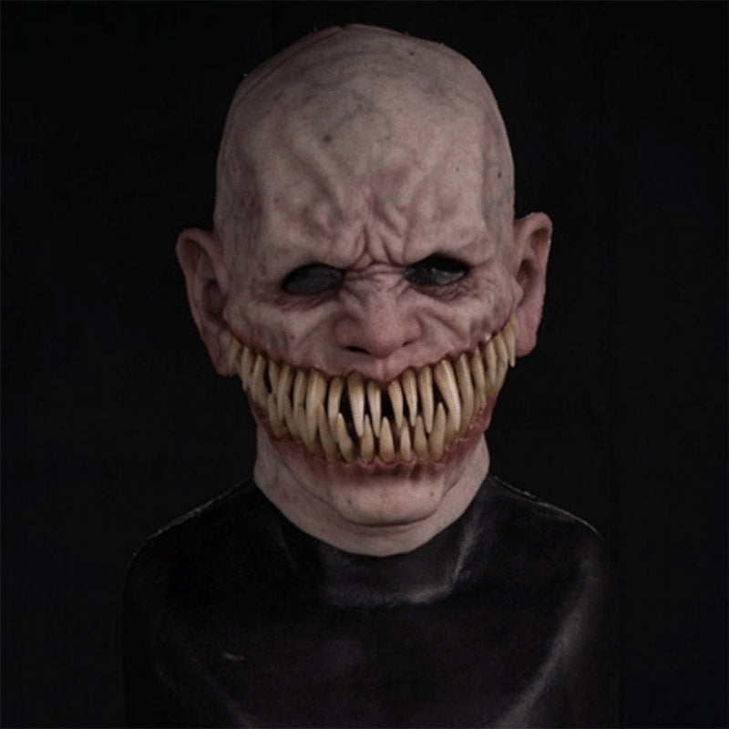 Old Man Mask With Realistic Latex Texture For Immersive Halloween Costumes
