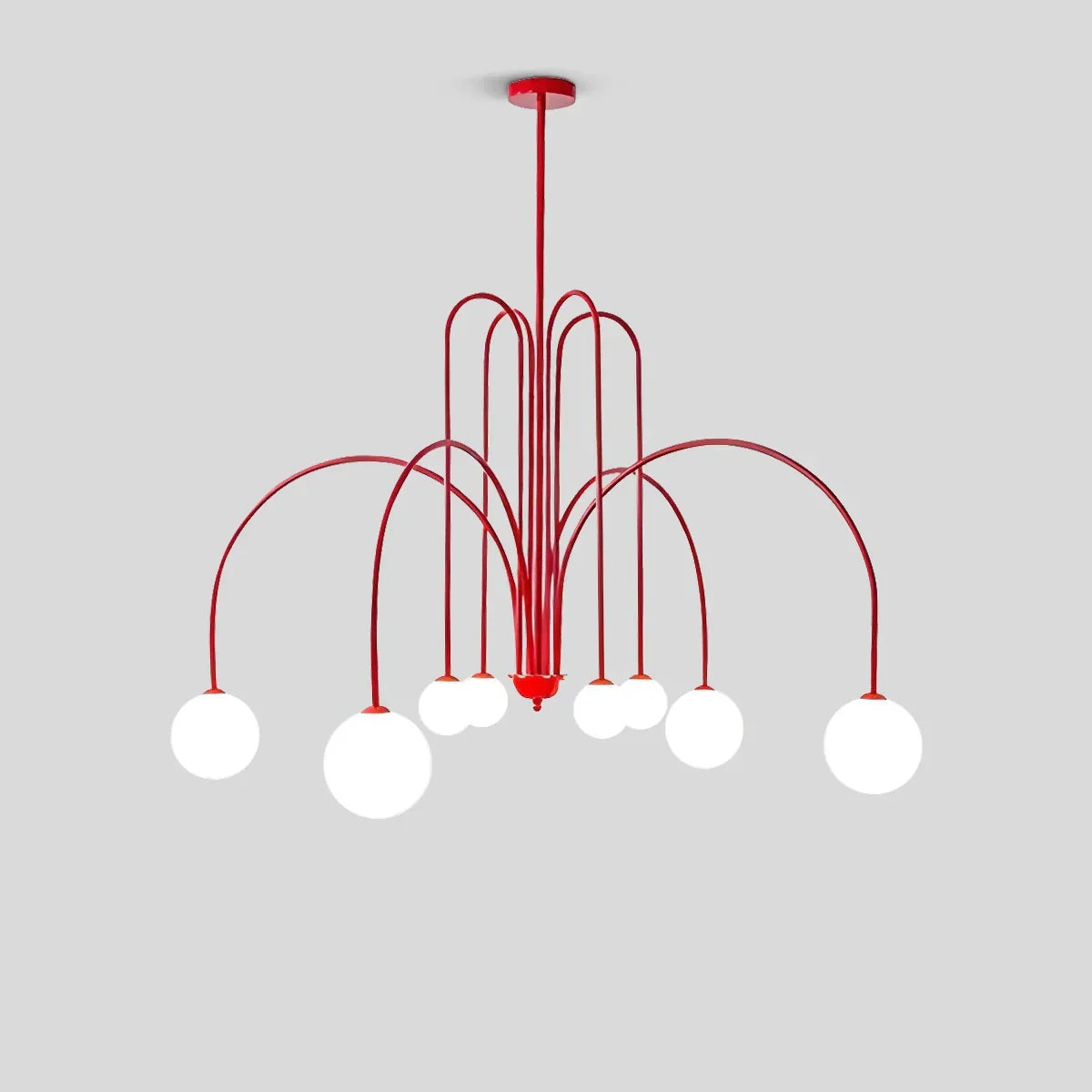 Avi Glass Chandelier With Double Layer Design Contemporary Ceiling Light