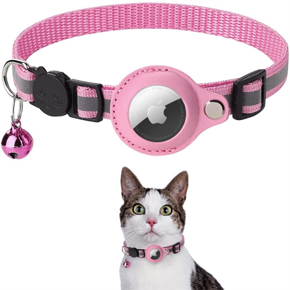 Reflective Cat Collar With GPS Tracker And Quick Release Buckle