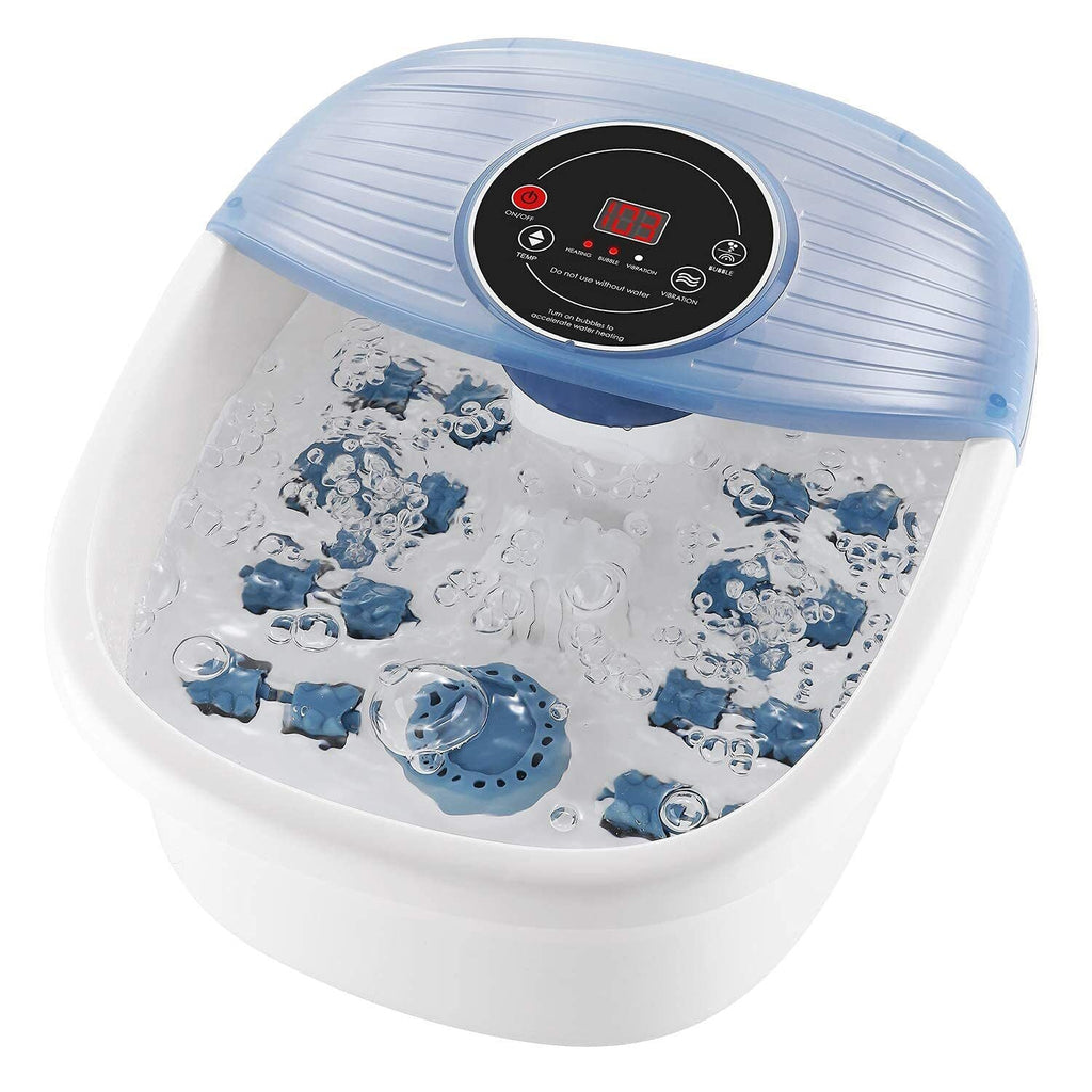 Feet Massager With Temperature Control And Bubble Bath For Ultimate Comfort