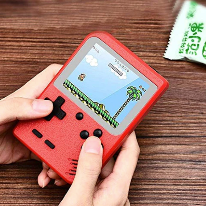 Retrojoy Handheld Console With Four Hundred Classic Games For Nostalgic Fun