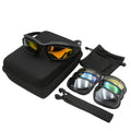 Rider's Choice Polarized UV400 Motorcycle Sunglasses With Secure Fit