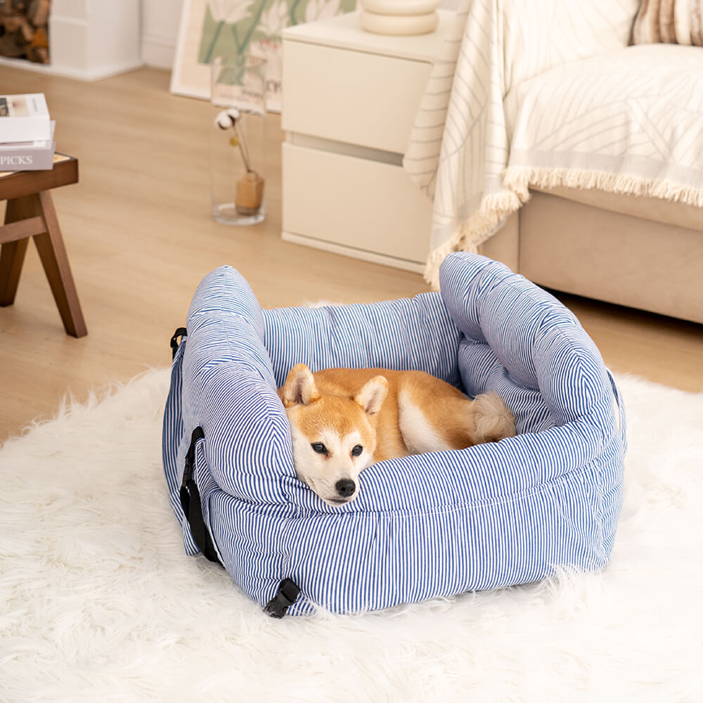 RoadTrip Collection Car Seat And Travel Bed For Pets With Adjustable Straps