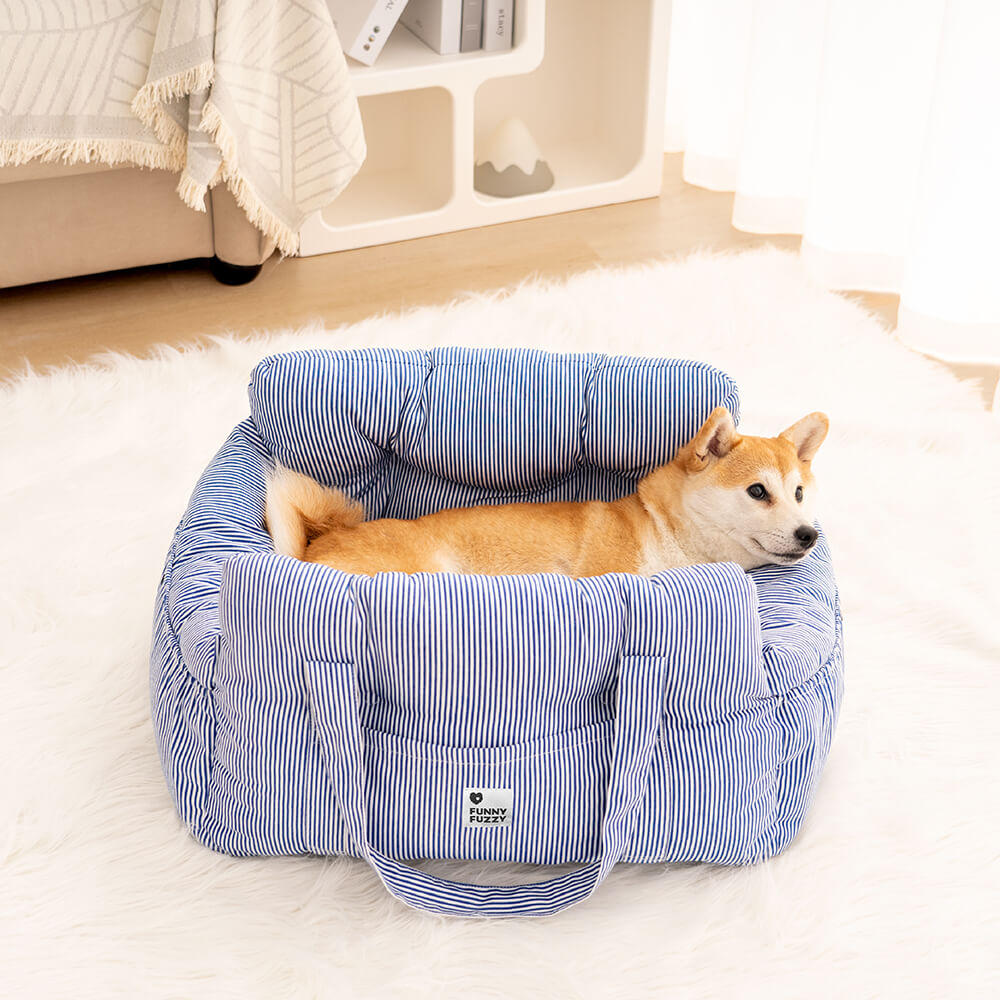 RoadTrip Collection Car Seat And Travel Bed For Pets With Adjustable Straps