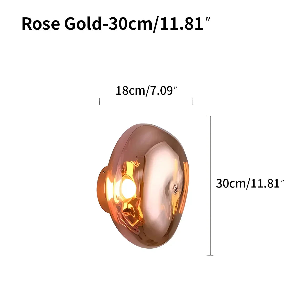 Lava Inspired Wall Lamp For Bedroom And Living Room